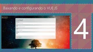 Sistema de contato com VUE e PHP - Baixando e configurando o VUE JS