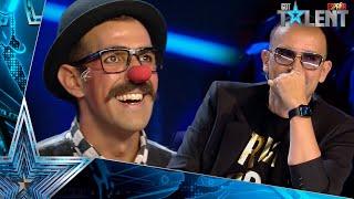 The CLOWN that Risto Mejide liked and will make you laugh | Auditions 5 | Spain's Got Talent 2021