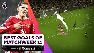 The BEST Goals of Matchweek 11 | FT Garnacho, Neto, Salah and MORE!