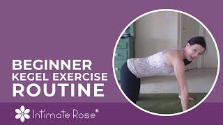 Beginner Kegel Exercise Routine with Intimate Rose Pelvic Floor Weights