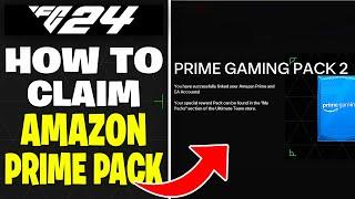 How to CLAIM Amazon Prime Gaming Packs on EA FC 24