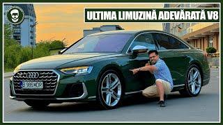 ULTIMA LIMUZINĂ ADEVĂRATĂ! Noul AUDI S8 V8 TFSI QUATTRO FACELIFT, bate ȘEPTARUL & S 63 AMG?