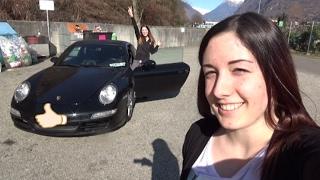 Sister drives my Porsche Carrera