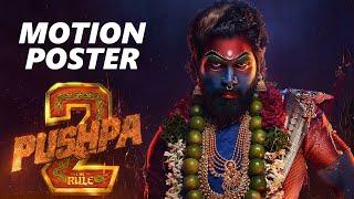 Pushpa 2 - The Rule  Motion Poster | Allu Arjun | Sukumar | #HBDAlluArjun | TFPC