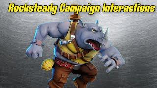 Nickelodeon All-Star Brawl 2: Rocksteady Campaign Interactions