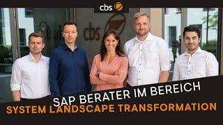 SAP Berater im Bereich System Landscape Transformation | Karriere in der Unternehmensberatung | cbs