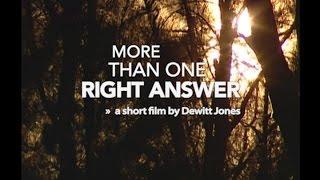 More Than One Right Answer with Dewitt Jones