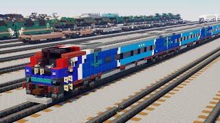 Minecraft Amtrak Airo Venture Coaches Tutorial