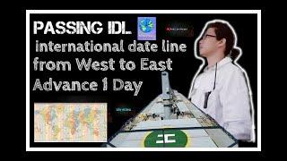 International Date Line, Actual passing to IDL from West to East, Life at Sea