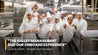 Discover the inner workings and management of our onboard galley ‍