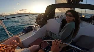 LEARNING THE ROPES: Sailing with beginner crew on our small yacht - Episode 49