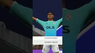 Ashraf  Hakimi Come from DLS 24 real Madrid team