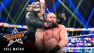 FULL MATCH — Strowman vs. Wyatt — Universal Title Falls Count Anywhere Match: SummerSlam 2020