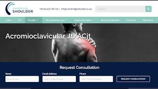 Cambridge Shoulder Website: Acromioclavicular Joint Section