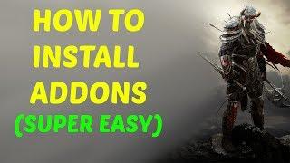 ESO: How to Install AddOns (super easy)