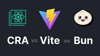 CRA vs. Vite vs. Bun