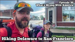 Pointing Out The Obvious | Missouri Katy Trail Rock Island | Hiking Delaware to San Fransisco Ep 98