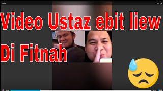 USTAZ EBIT LIEW JADI KENA BAHAN FITNAH ‼️ VIDEO ATAS KATIL  VIRAL