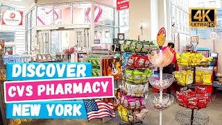  Discover CVS PHARMACY in New York City, USA [4K Video]