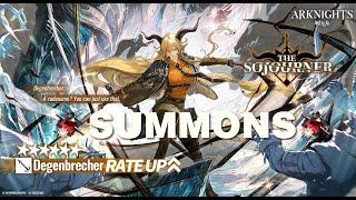 Arknights Summoning on The Sojourner Banner