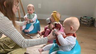 Mom Shares Daily Life With Her Triplets