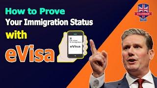 How to prove your Immigration Status with eVisa #evisa