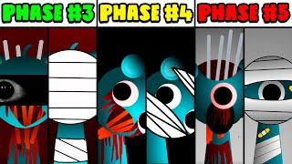 Phase 3 VS Phase 4 VS Phase 5 in Incredibox Sprunki! (Phase Original vs Phase Alive Version)