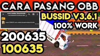 Cara Pasang Obb bussid terbaru V3.6.1 Paling Gampang! | obb bussid terbaru