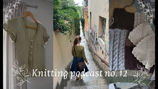 Creative wips and yarn from the Baltics  -Inka's knitting podcast no. 12