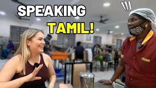 Surprising Strangers by Speaking Tamil | Chennai Vlog