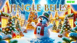  Jingle Bells | Original Song  with Lyrics & Christmas Imagery 