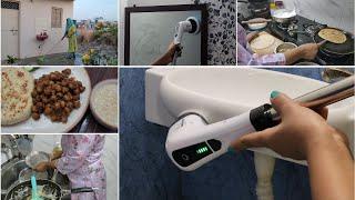 Weekly Bathroom Cleaning  - बाजार जैसे छोले घर में आसानी से बनाएं - Agaro Electric Spin scrubber