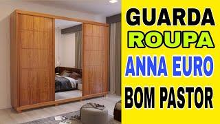 Atenção! guarda roupa Anna euro bom pastor 100% mdf, depois da mudança veja como ficou