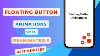 Floating Button | React Native | Reanimated 3 | Tutorial