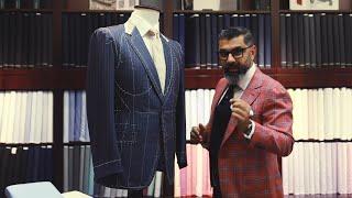 Key features of a Real Bespoke Suit - Prakash Parmar #BespokeDubai