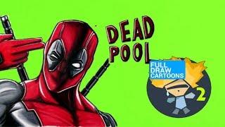 Deadpool    Как нарисовать Дэдпула в рисуем мультфильмы 2