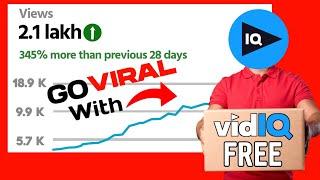 How to use vidiq for free  | Vidiq Tutorial