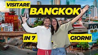 Come visitare Bangkok 2023 - dai TEMPLI sacri alla NIGHTLIFE | 7 giorni con una residente!