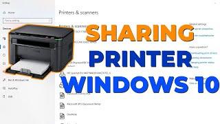 Cara Sharing Printer Windows 10