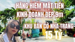 Kẹt tiền bán gấp nhà vị trí kinh doanh khu bàn cờ Nha Trang mặt tiền 9m