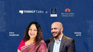 Thinkly X MaxCity VoW LitFest Ft. Eika Banerjee and Nikhil Apte | Thinkly Talks #AMA