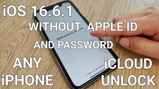 iOS 16.6.1 iCloud Activation Lock Unlock Any iPhone Locked to Owner without Apple ID and Password️