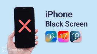 How to Fix iPhone Stuck on Black Screen iOS 16/17? 3 Ways to Save Its Life