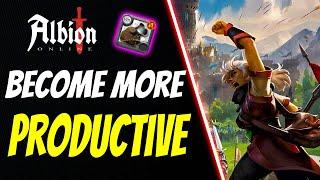 How To Be More Productive With less Playtime | Albion Online