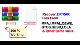 Mpaj Mpal Lalo Btos file Recovery-2020Rar,Zip File Recovery -100%Working with Proof