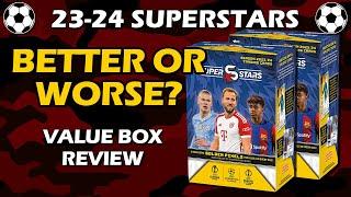 2023-24 Topps Superstars UEFA Value Box Soccer Review