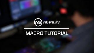 Creating Macros Tutorial - HyperX NGenuity Software