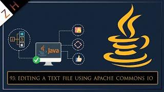 00093 Editing a Text File Using Apache Commons IO