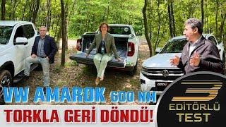 VW Amarok 600 Nm torkla geri döndü! / 3 Editörlü TEST