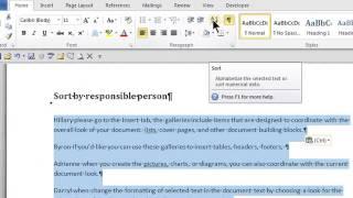 How to Organize Paragraphs on Word : MS Word Skills